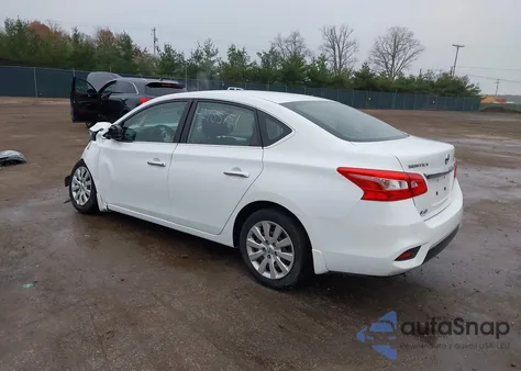 2016 Nissan Sentra S из США, поврежденный, VIN 3N1AB7AP6GY229854